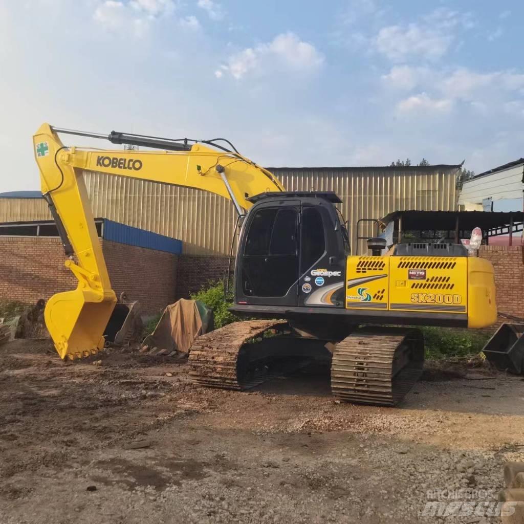 Kobelco SK200D Pelle sur chenilles