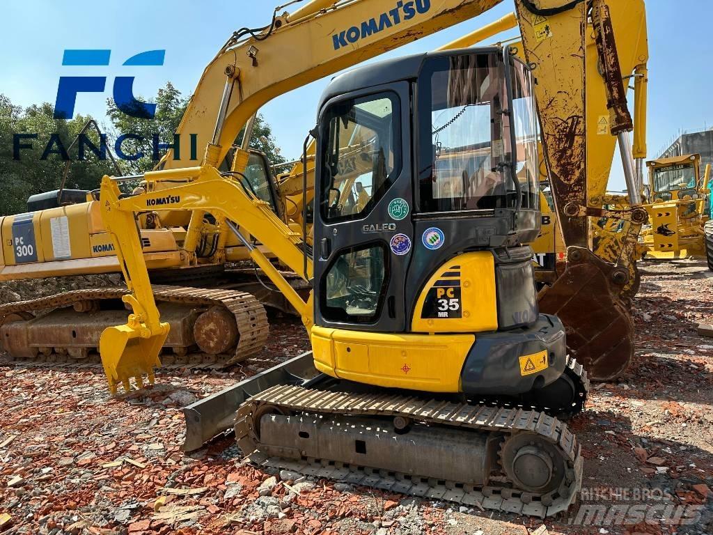 Komatsu PC 35 MR Mini pelle < 7t