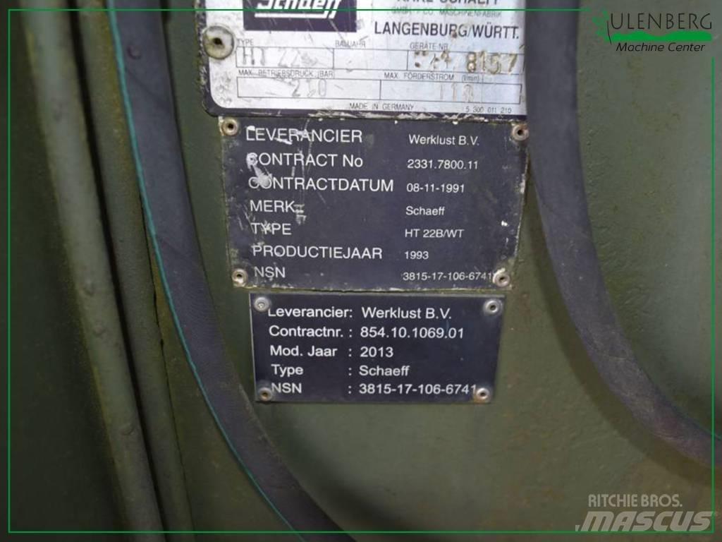 Schaeff HT22B/WT Pelle spéciale
