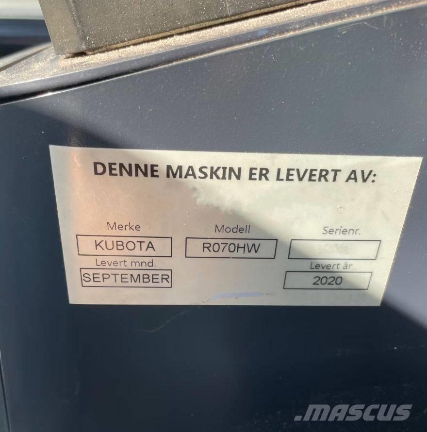 Kubota R 070 HW Chargeuse sur pneus
