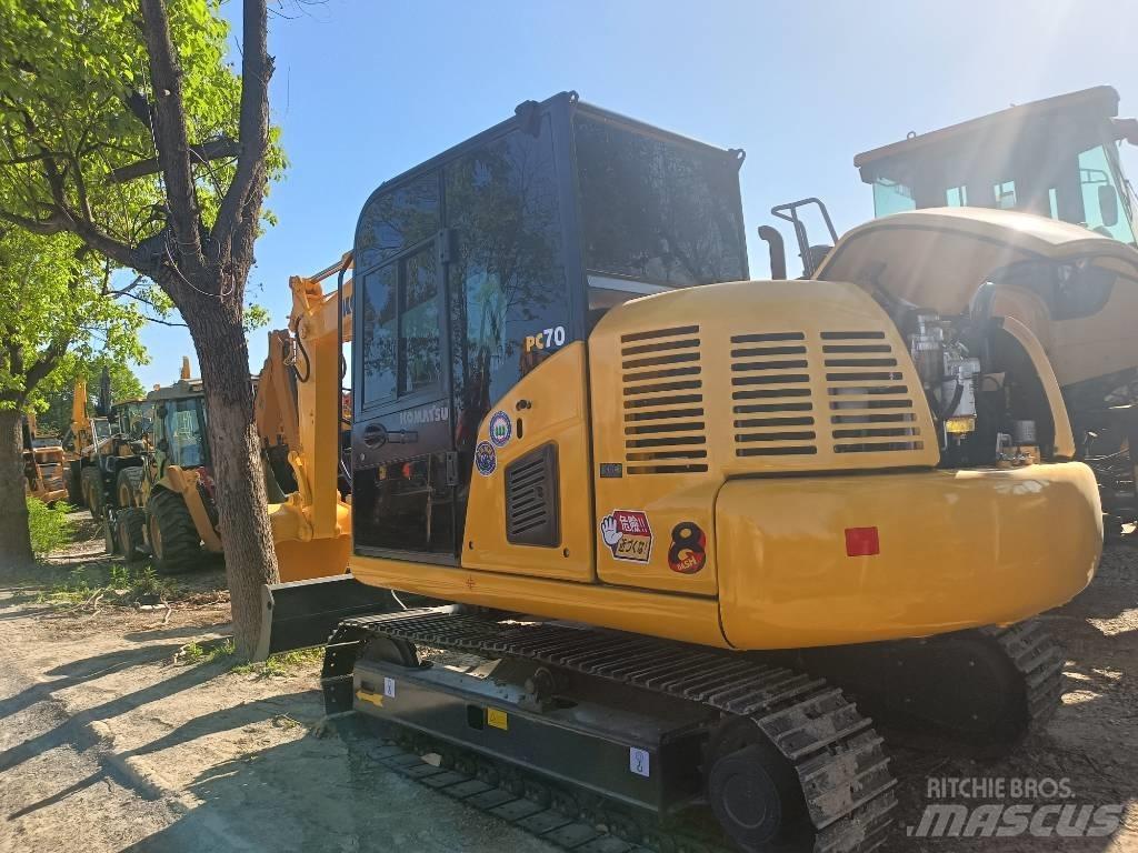 Komatsu PC 70 Mini pelle < 7t
