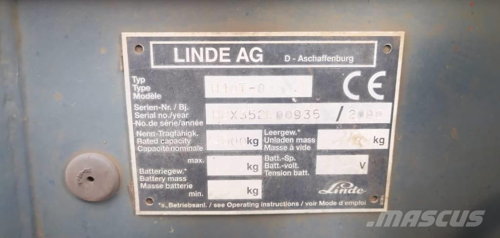 Linde H40T-01 Chariots GPL