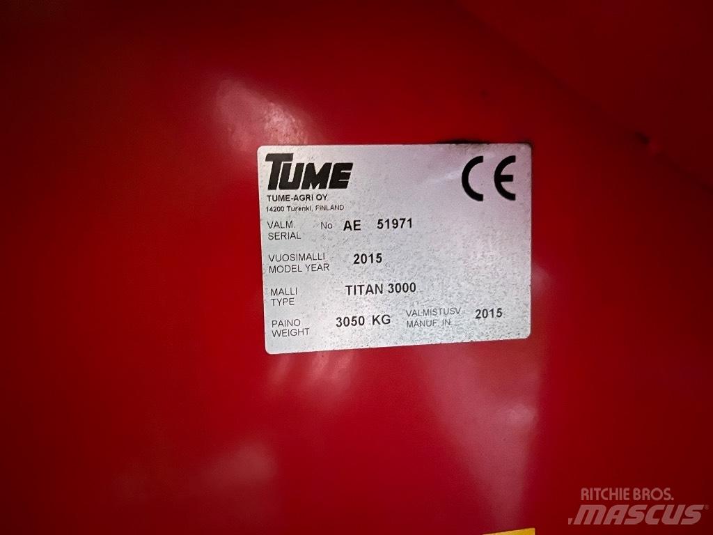 Tume Titan3000 Semoir combiné