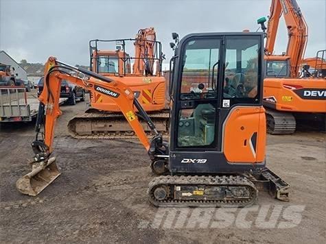 Doosan DX 19 Mini pelle < 7t