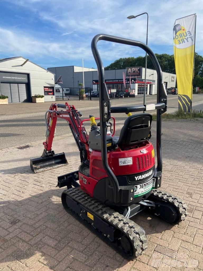 Yanmar Vio 12-2A Chargeur frontal, fourche
