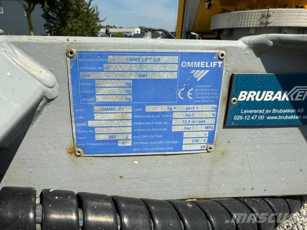 Omme 1550EXB Remorque nacelle