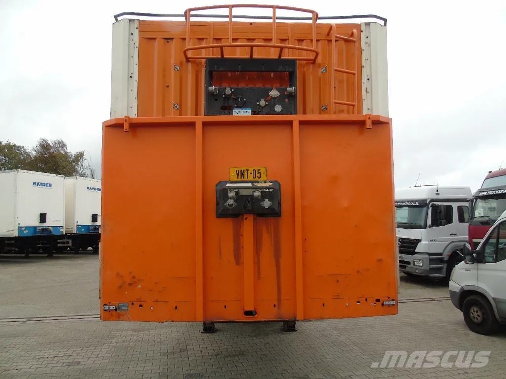 Samro 3 AXLE BPW Semi remorque plateau ridelle