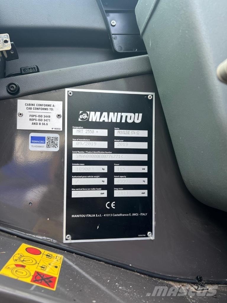 Manitou MRT 2550 Chariot télescopique