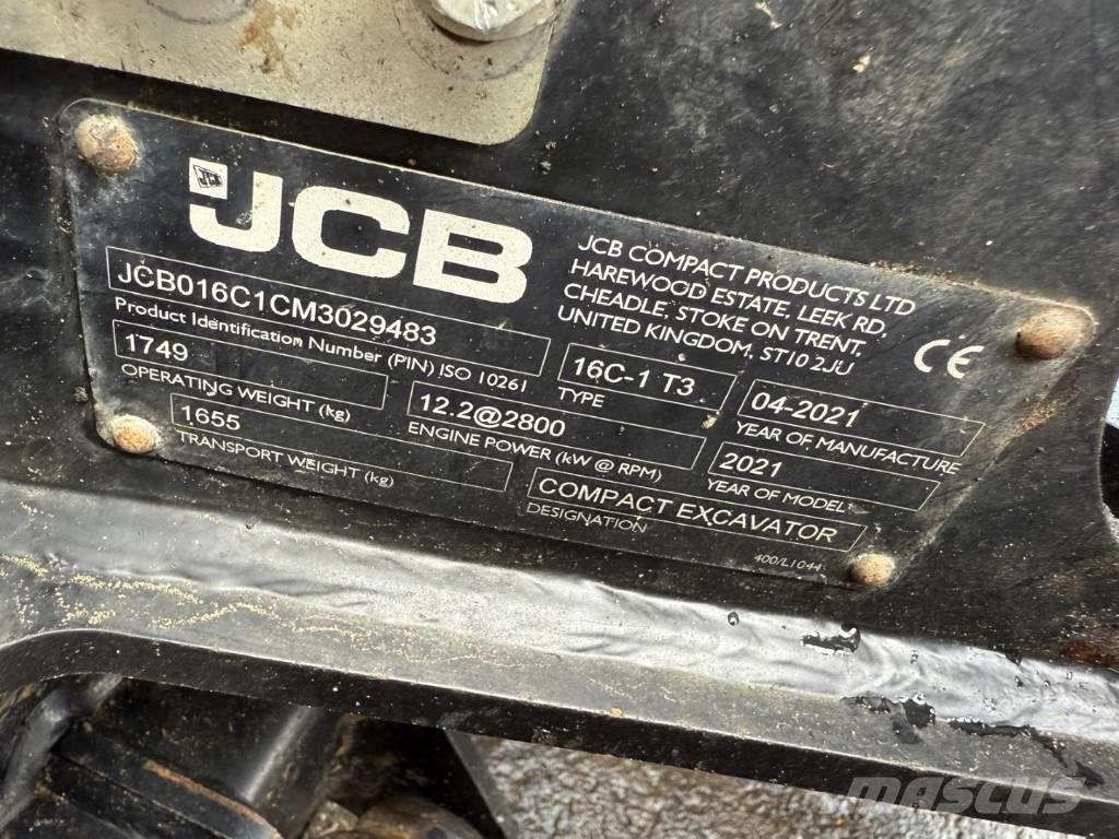 JCB 16 C-1 Mini pelle < 7t