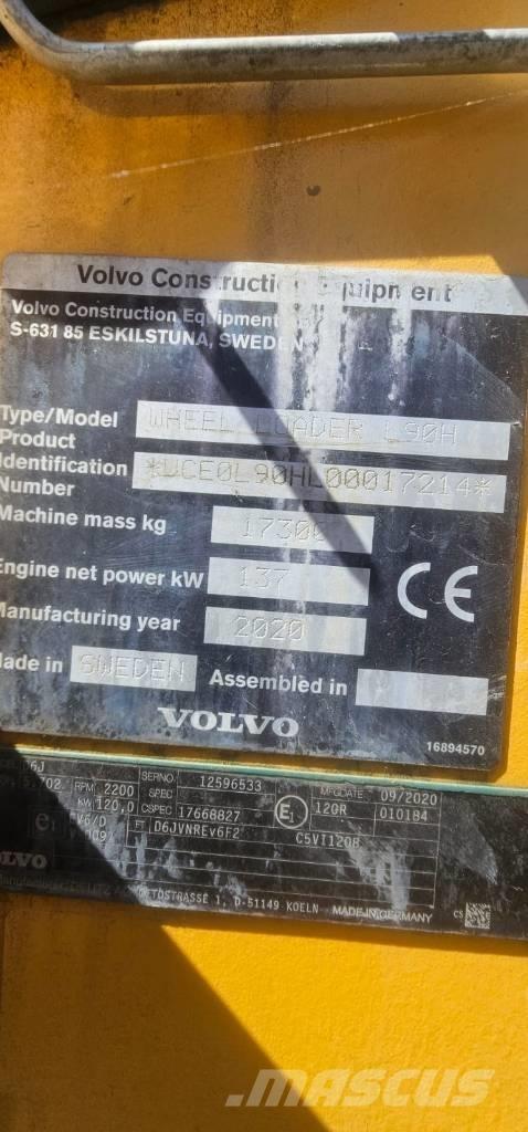 Volvo L 90 H Chargeuse sur pneus