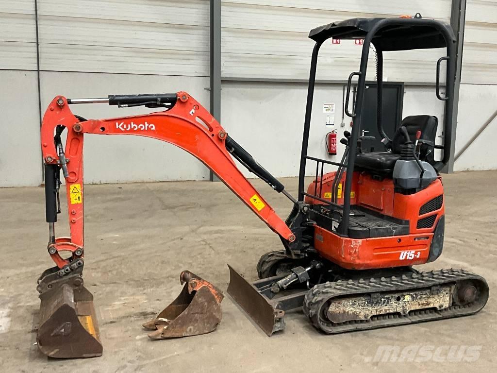 Kubota U 15-3 Mini pelle < 7t