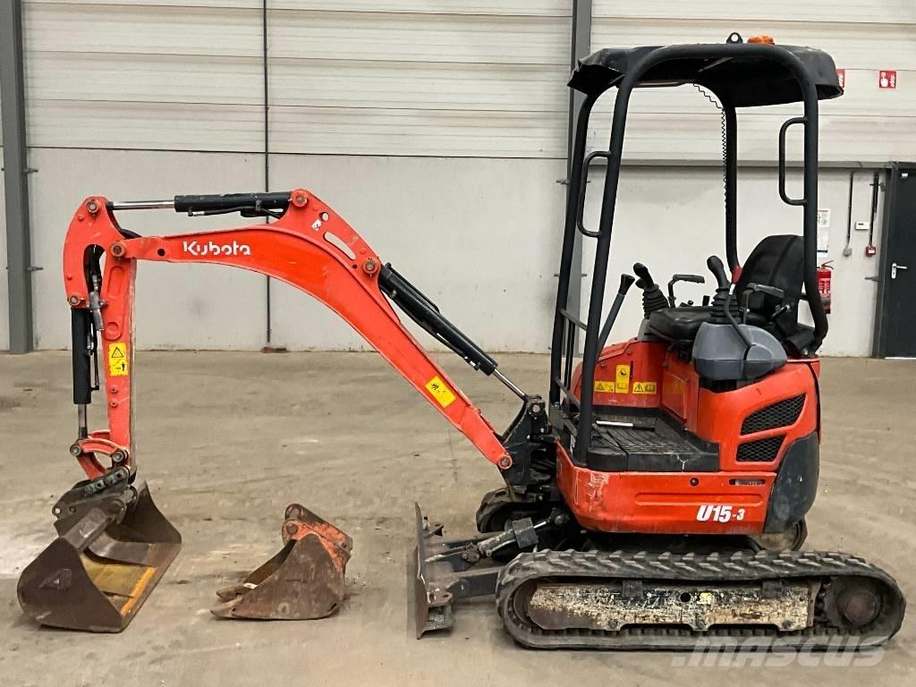 Kubota U 15-3 Mini pelle < 7t