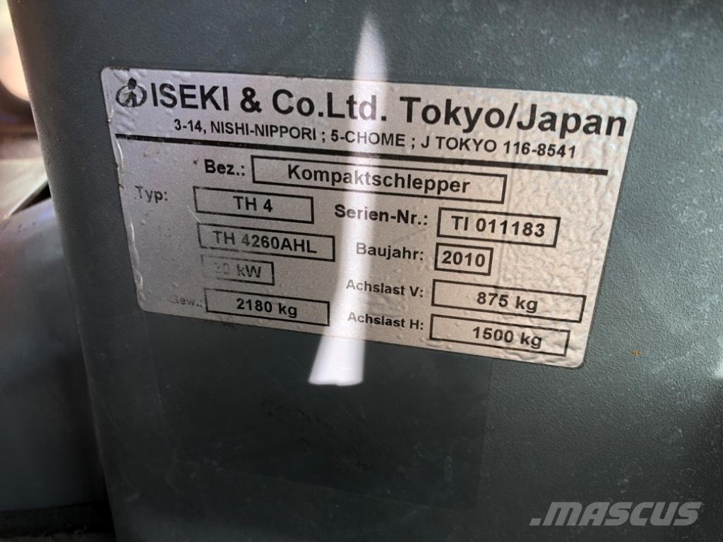 Iseki TH 4260 AHL Micro tracteur
