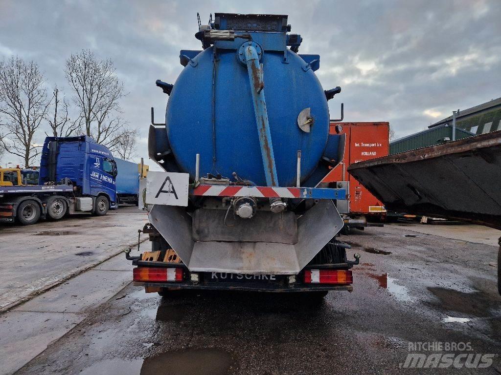 MAN TGA 26.360 6X2 Camion aspirateur, Hydrocureur