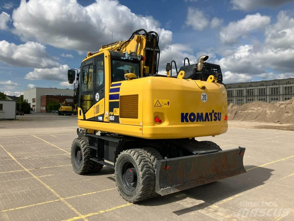 Komatsu PW 160-11 E0 Pelle sur pneus