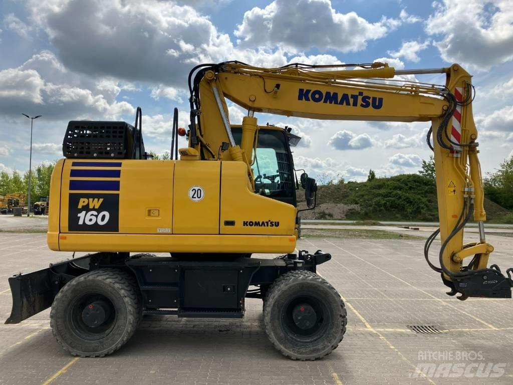Komatsu PW 160-11 E0 Pelle sur pneus