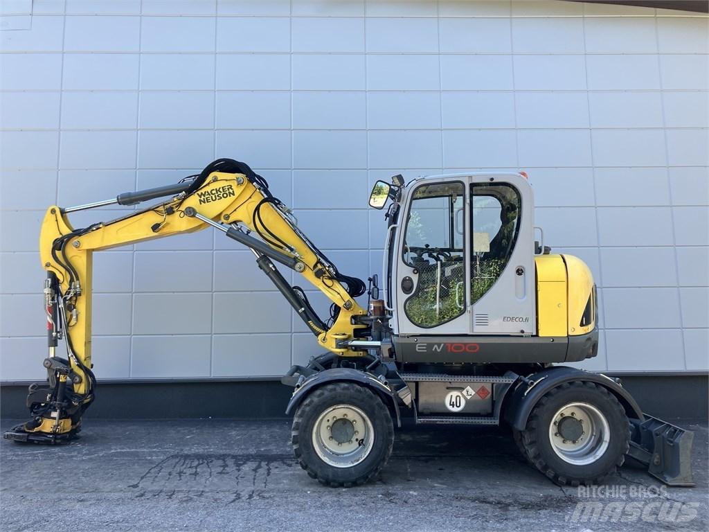 Wacker Neuson EW 100 Pelle sur pneus