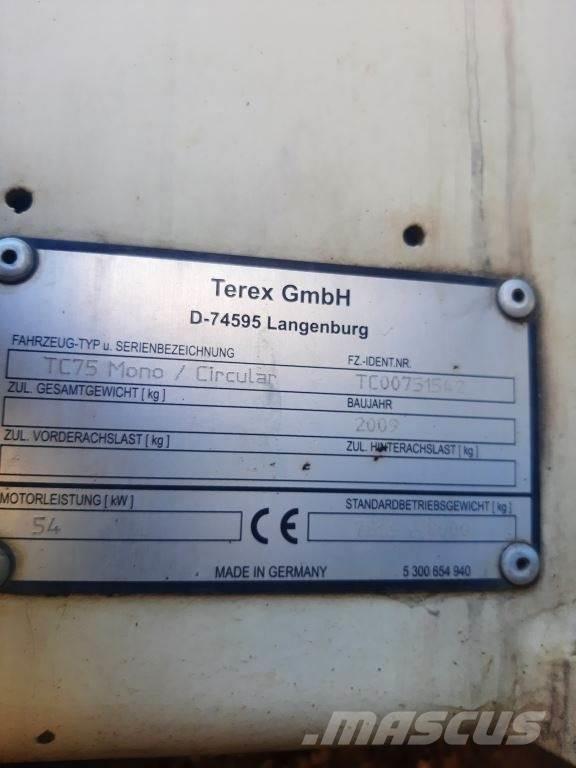Terex TC75 Mini pelle < 7t