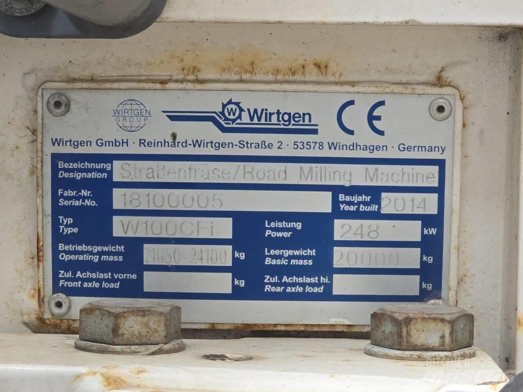 Wirtgen W 100 CFI Fraiseuse à froid