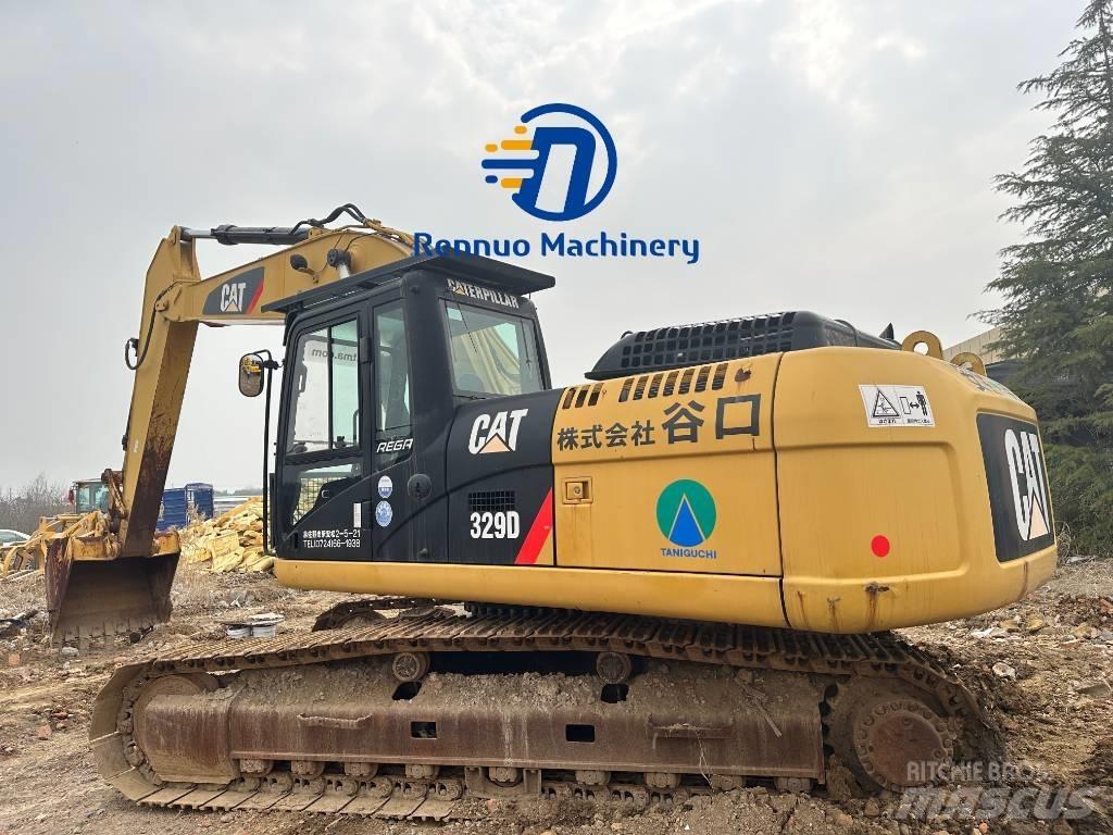 CAT 329D Pelle sur chenilles