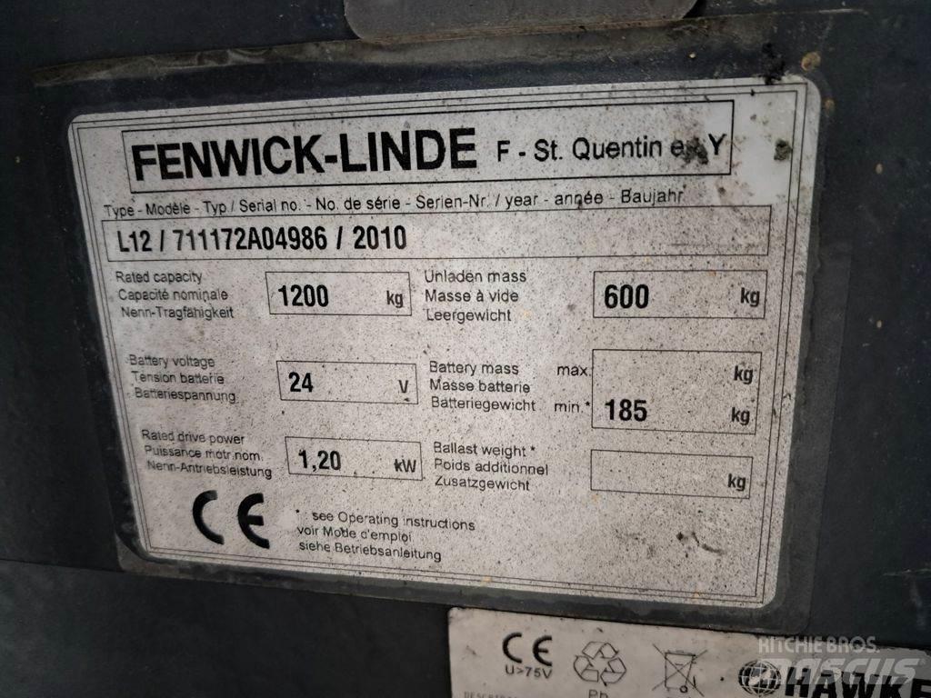 Linde L12 Gerbeur accompagnant