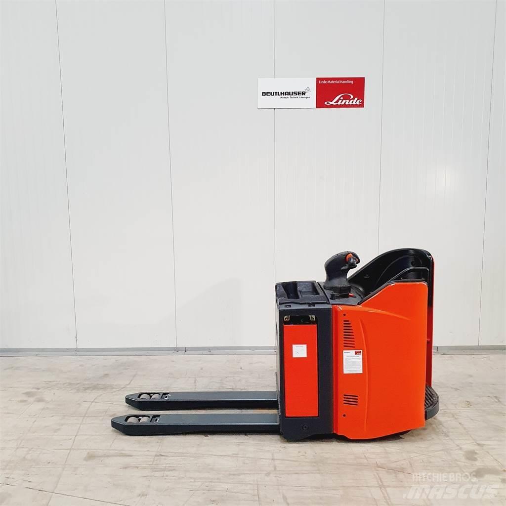 Linde T20SP kurz Transpalette accompagnant