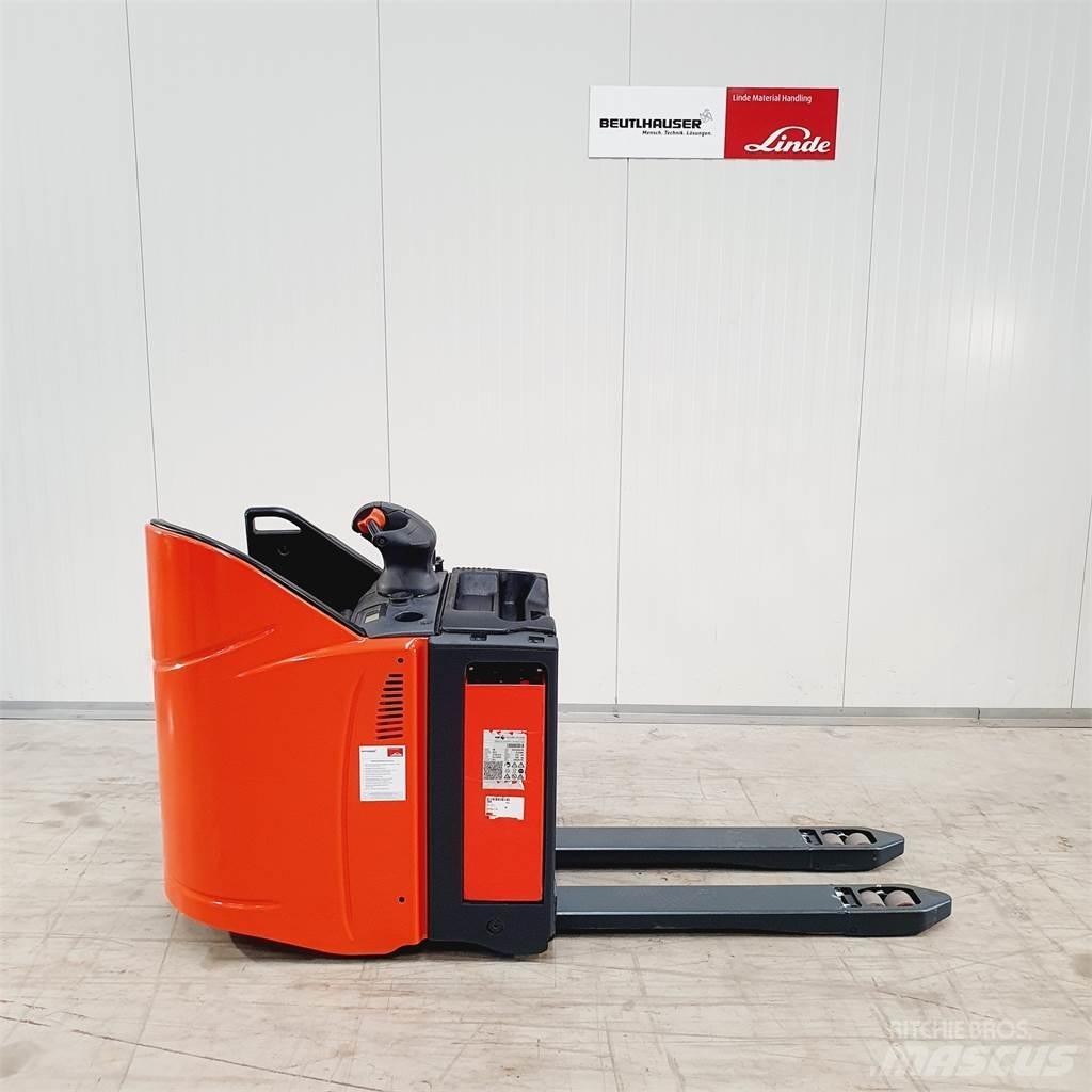 Linde T20SP kurz Transpalette accompagnant