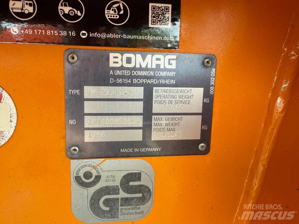 Bomag BW 213 D-2 Rouleaux monocylindre