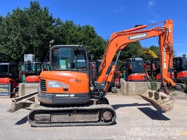 Doosan DX 63-3 Mini pelle < 7t