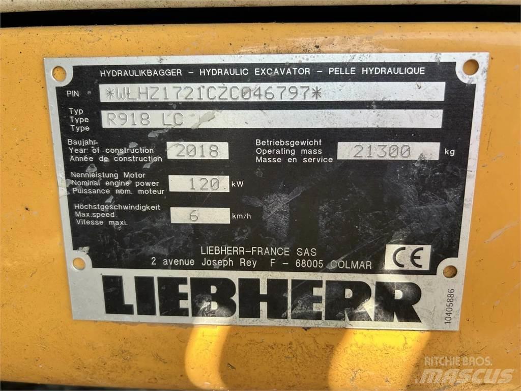 Liebherr R918 LC Pelle sur chenilles