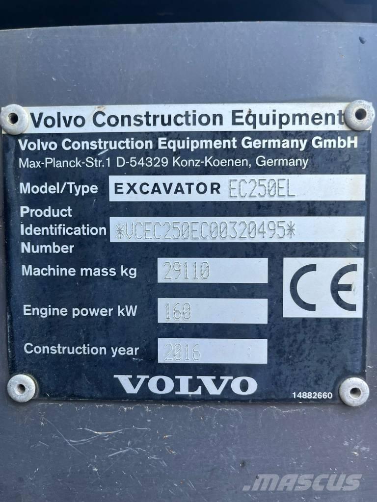 Volvo EC 250 E Pelle sur chenilles