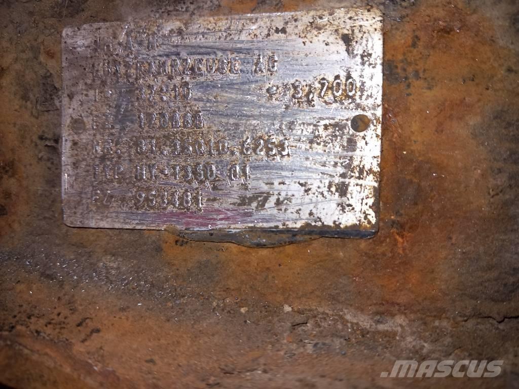 MAN 18.390 HY1350 Châssis et suspension