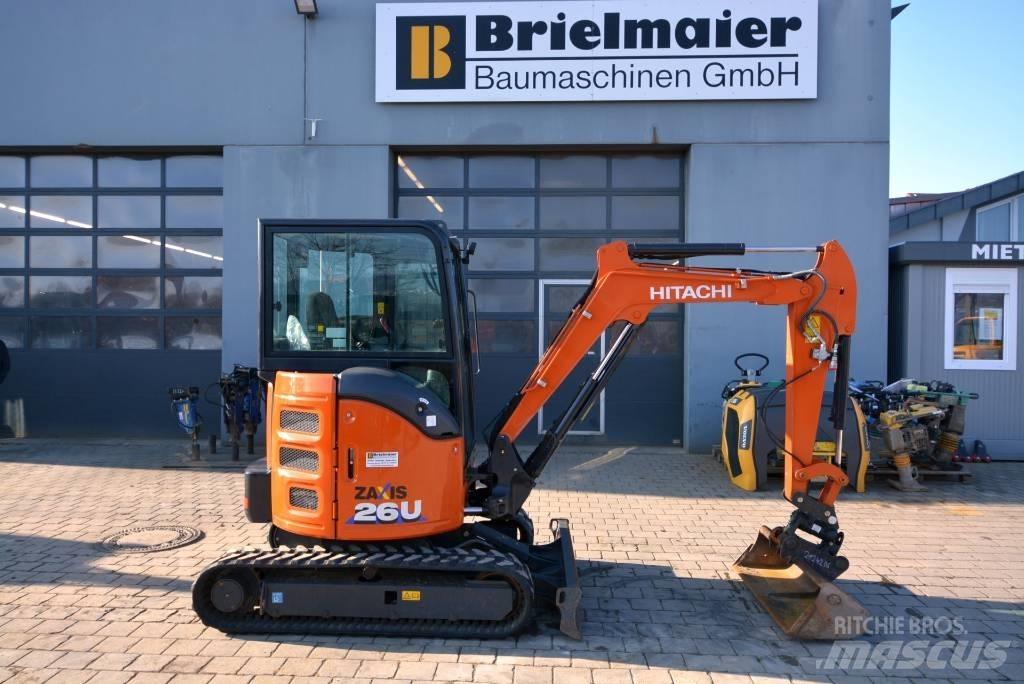 Hitachi ZX 26 U-6 Mini pelle < 7t