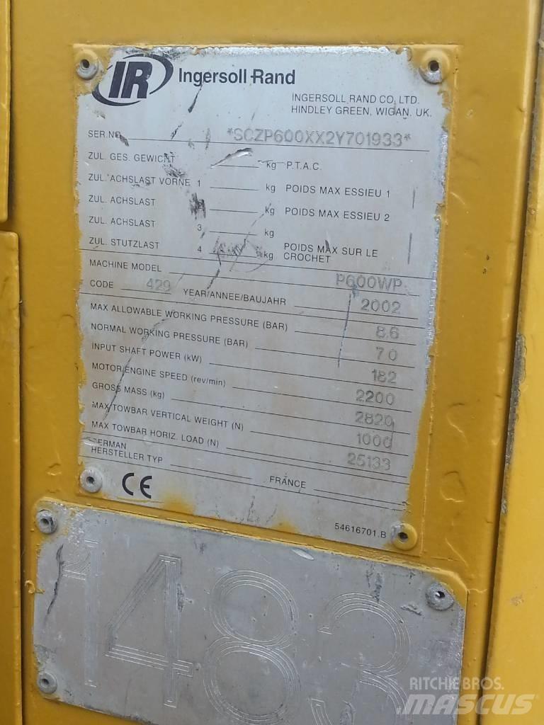 Ingersoll Rand P 600 Compresseur