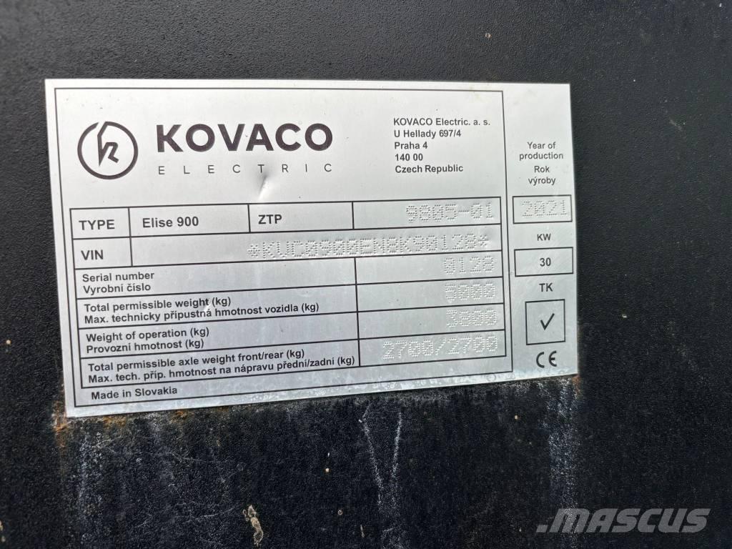Kovaco Elise 900 Chargeuse compacte
