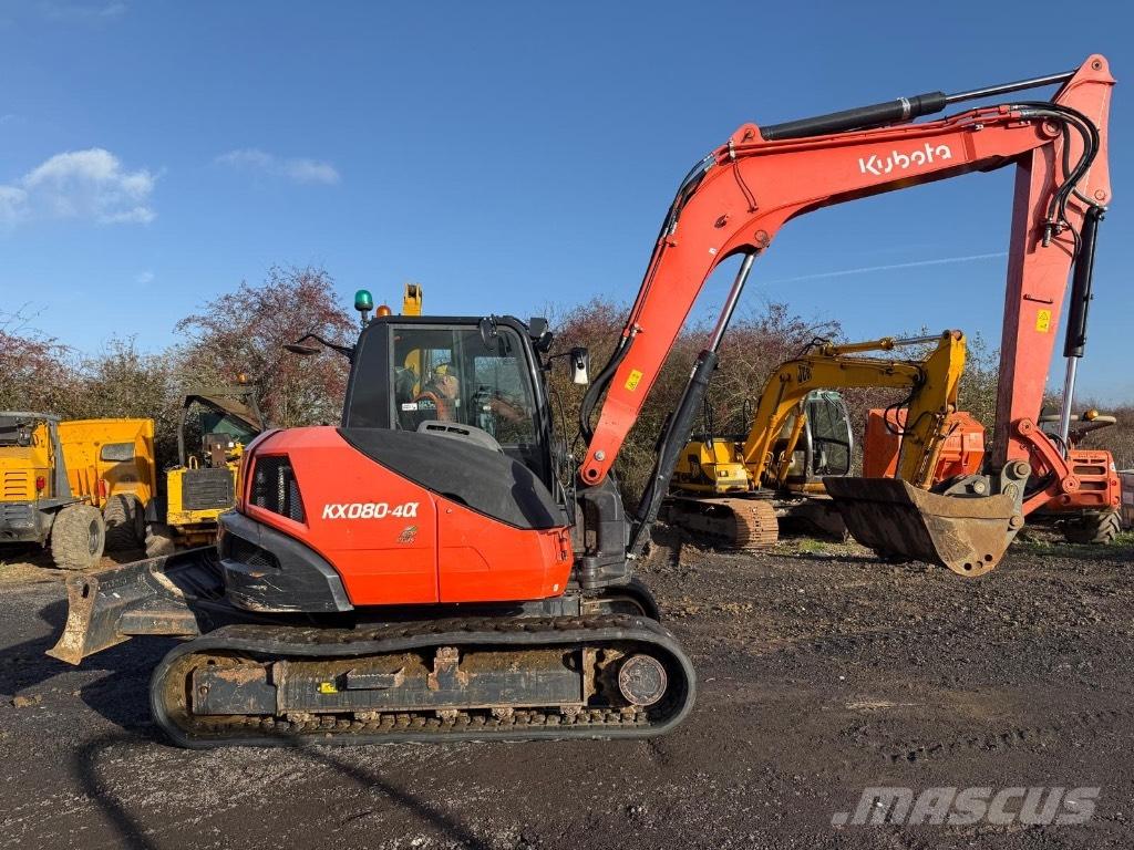 Kubota KX080-4 Mini pelle 7t-12t