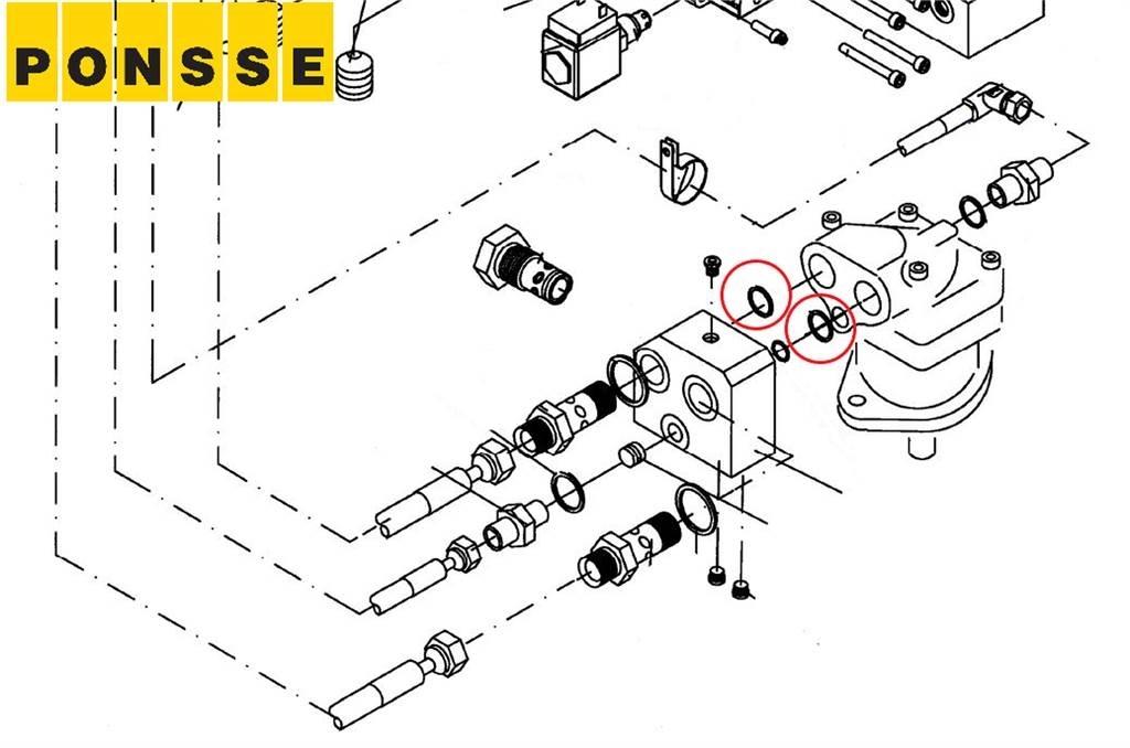Ponsse 0013888 Hydraulique