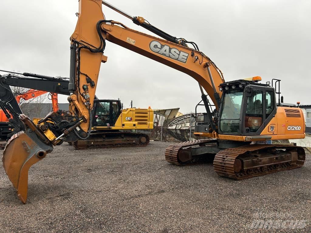 CASE CX 210 D Pelle sur chenilles