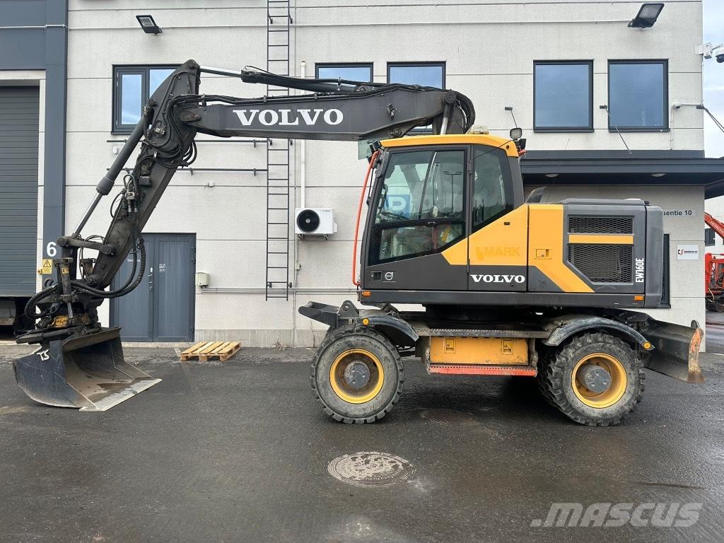 Volvo EW 160 E Pelle sur pneus