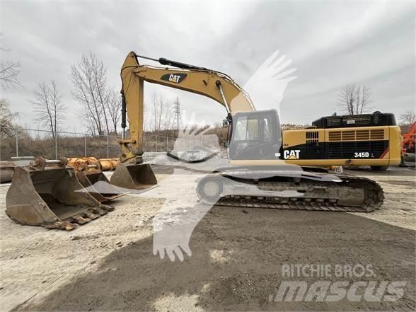 CAT 345D Pelle sur chenilles