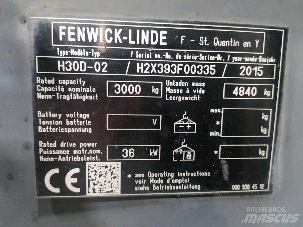 Linde H30D-02 Chariots diesel