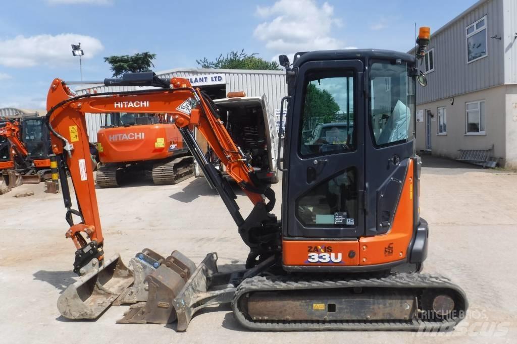 Hitachi ZX 33 U-6 Mini pelle < 7t