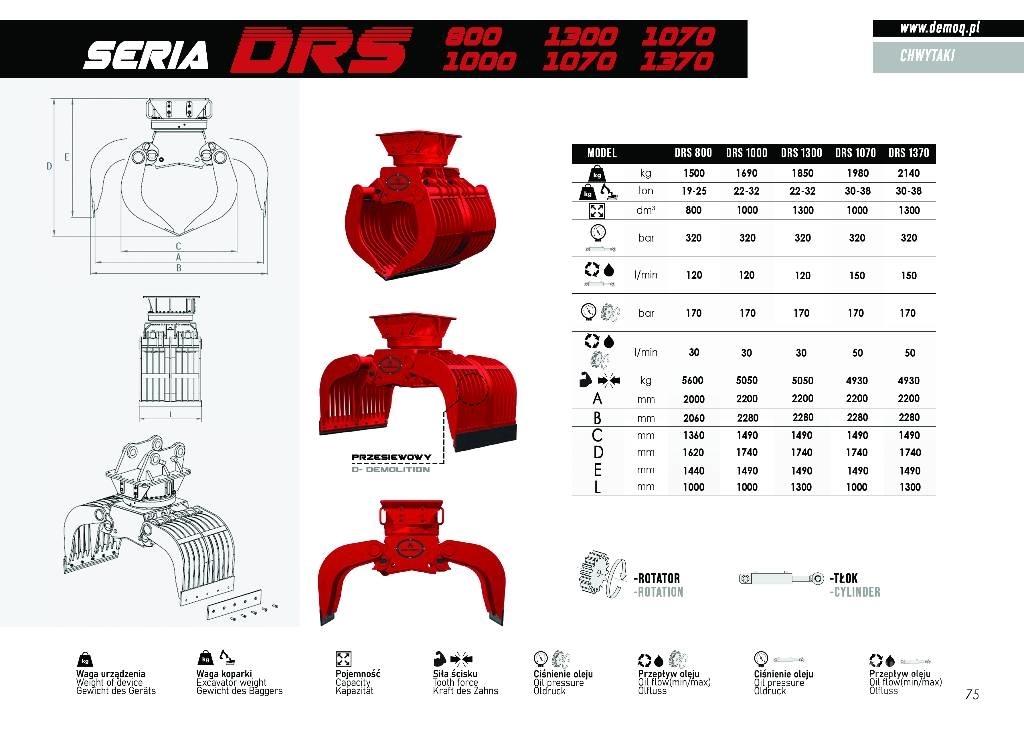  DEMOQ DRS700 Grappin