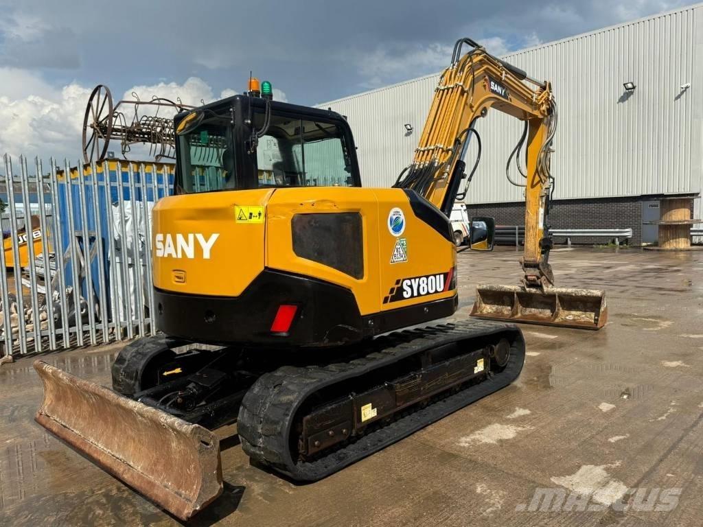 Sany SY 80 U Mini pelle 7t-12t