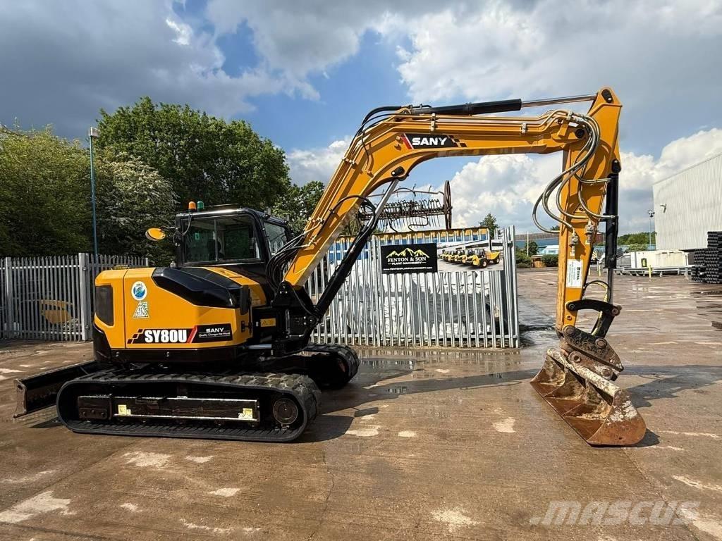 Sany SY 80 U Mini pelle 7t-12t