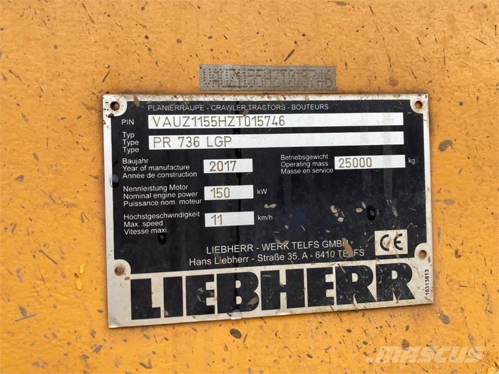 Liebherr PR736 LGP Bouteurs sur chenilles