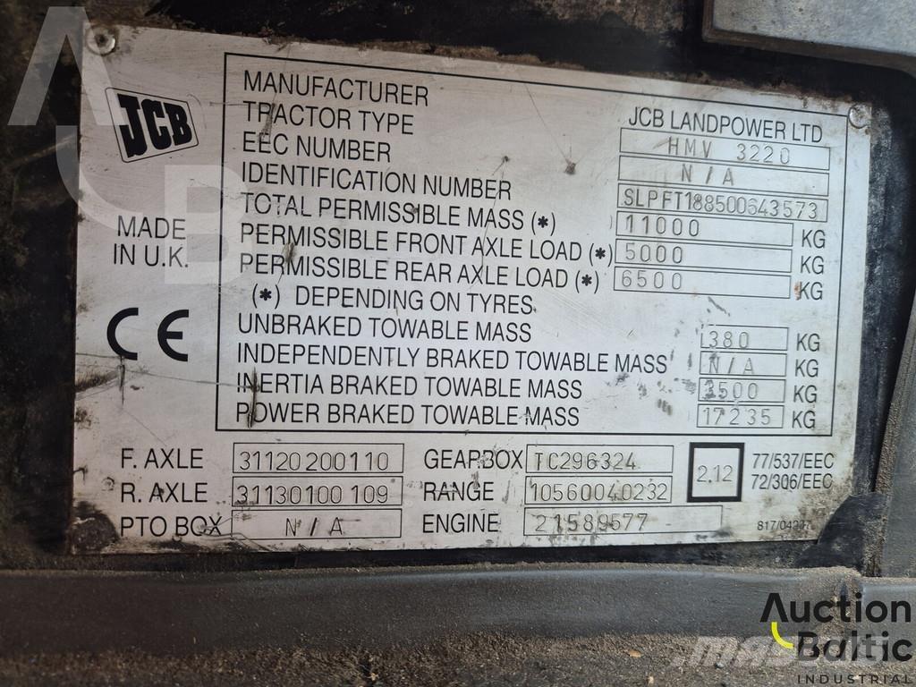 JCB Fastrac 3220 Tracteur