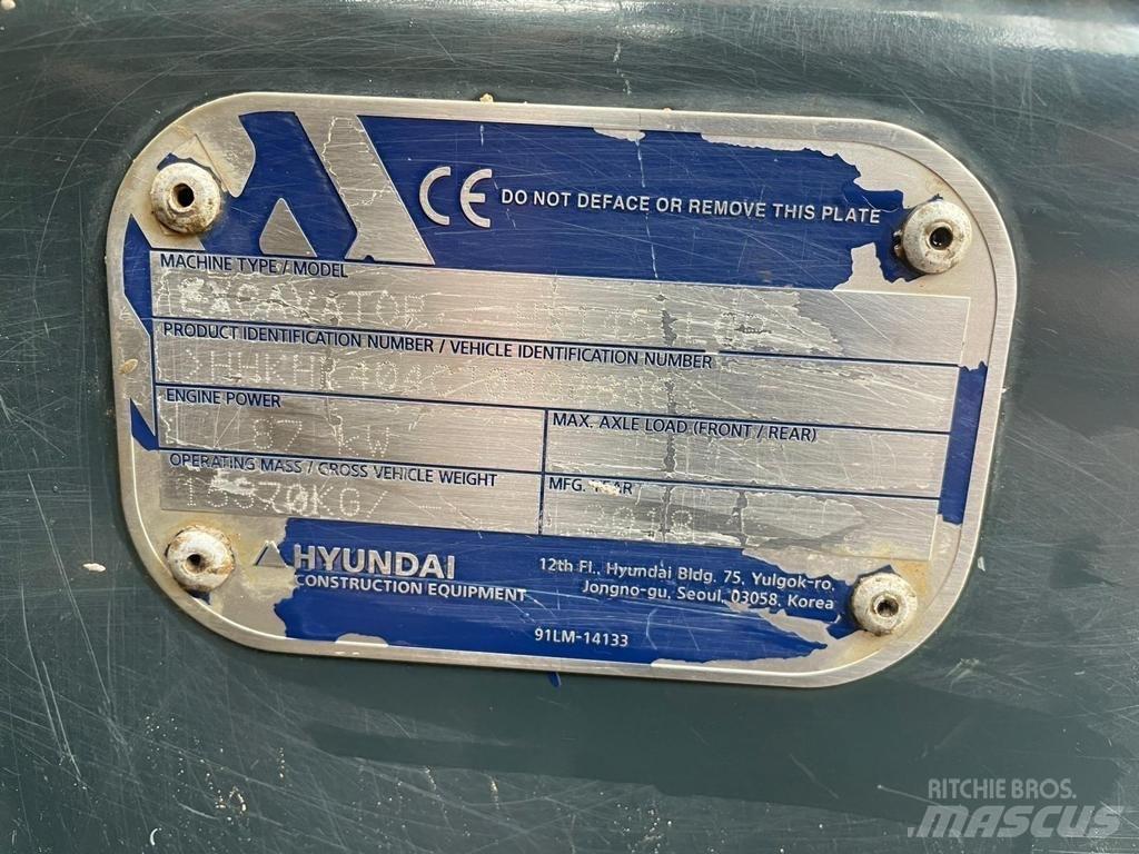 Hyundai HX145 LCR Pelle sur chenilles