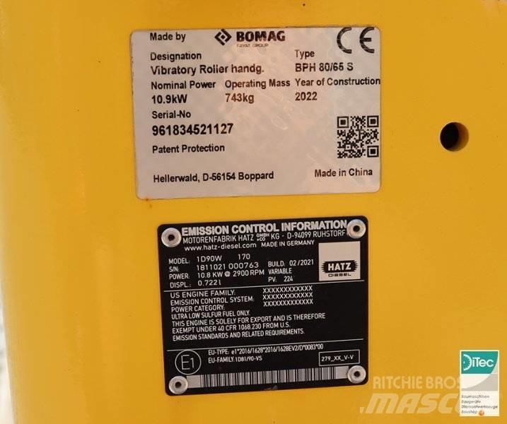 Bomag BPH 80/65 S Plaque vibrante