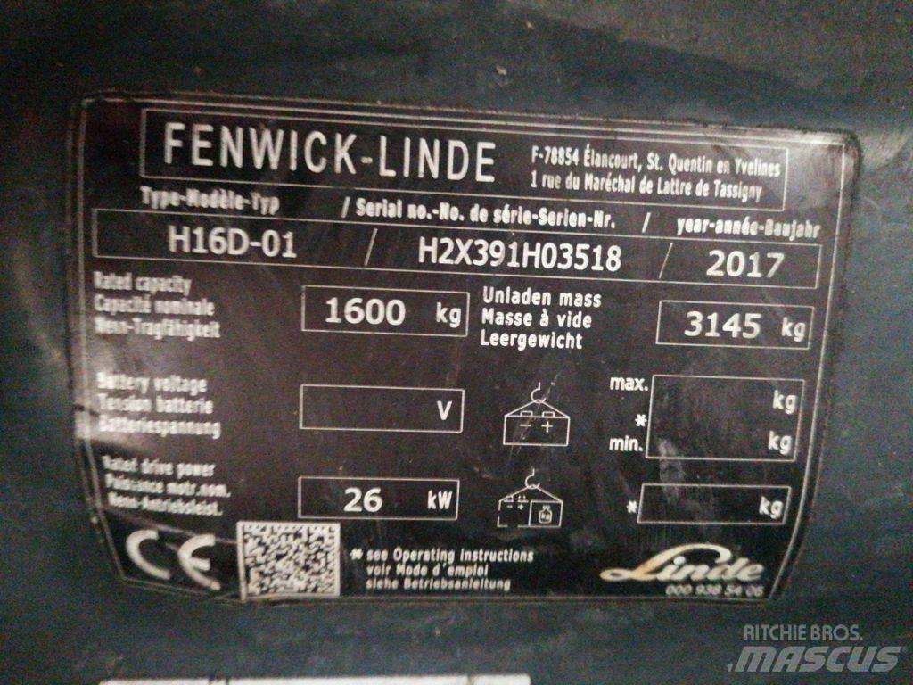 Linde H16D-01 Chariots diesel